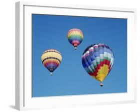 Hot Air Balloon, Albuquerque Balloon Fiesta, Albuquerque, New Mexico, USA-Steve Vidler-Framed Photographic Print