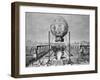 Hot Air Balloon Ascending-null-Framed Giclee Print