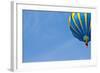 Hot Air Balloon in Cloudy Sky-Jorg Hackemann-Framed Photographic Print