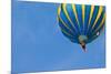 Hot Air Balloon in Cloudy Sky-Jorg Hackemann-Mounted Photographic Print