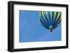 Hot Air Balloon in Cloudy Sky-Jorg Hackemann-Framed Photographic Print