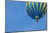 Hot Air Balloon in Cloudy Sky-Jorg Hackemann-Mounted Photographic Print