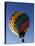 Hot Air Balloon in Flight-Paul Sutton-Stretched Canvas