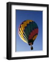 Hot Air Balloon in Flight-Paul Sutton-Framed Premium Photographic Print