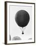 Hot Air Balloon in Flight-null-Framed Photographic Print