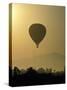 Hot Air Balloon Over Napa Valley at Sunrise, Oregon, USA-Janis Miglavs-Stretched Canvas