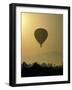 Hot Air Balloon Over Napa Valley at Sunrise, Oregon, USA-Janis Miglavs-Framed Photographic Print