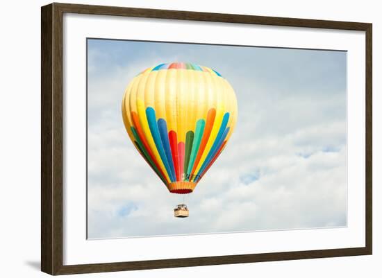 Hot Air Balloon, Provence, France-phbcz-Framed Photographic Print