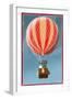 Hot Air Balloon Tours - Vintage Sign-Lantern Press-Framed Art Print