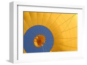 Hot Air Balloon, Up Up Away-Petra Wels-Framed Giclee Print