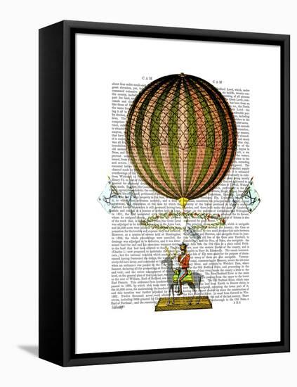 Hot Air Balloon Zephire-Fab Funky-Framed Stretched Canvas