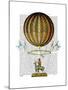 Hot Air Balloon Zephire-Fab Funky-Mounted Art Print