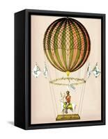 Hot Air Balloon Zephire-Fab Funky-Framed Stretched Canvas