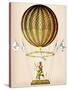 Hot Air Balloon Zephire-Fab Funky-Stretched Canvas