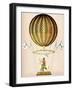 Hot Air Balloon Zephire-Fab Funky-Framed Art Print