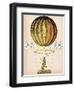 Hot Air Balloon Zephire-Fab Funky-Framed Art Print