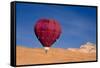 Hot Air Balloon.-William Scott-Framed Stretched Canvas