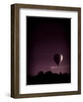 Hot Air Balloon-David Ridley-Framed Photographic Print