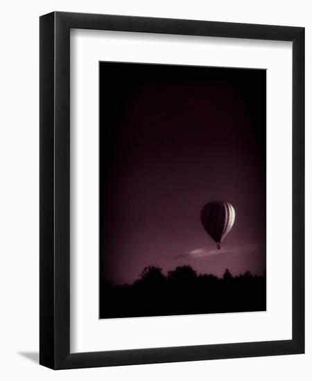 Hot Air Balloon-David Ridley-Framed Photographic Print