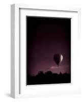 Hot Air Balloon-David Ridley-Framed Photographic Print