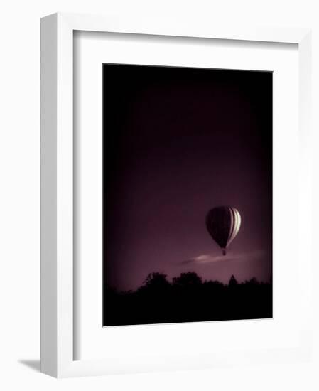 Hot Air Balloon-David Ridley-Framed Photographic Print