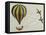 Hot Air Balloon-Science Source-Framed Stretched Canvas