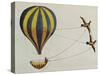Hot Air Balloon-Science Source-Stretched Canvas