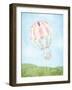 Hot Air Balloon-Alicia Vidal-Framed Art Print