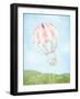 Hot Air Balloon-Alicia Vidal-Framed Art Print