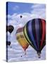 Hot Air Ballooning, Albuquerque, New Mexico, USA-Paul Sutton-Stretched Canvas