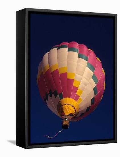 Hot Air Ballooning, Albuquerque, New Mexico, USA-Paul Sutton-Framed Stretched Canvas