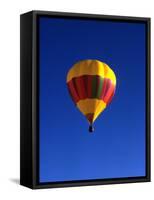 Hot Air Ballooning, Albuquerque, New Mexico, USA-Paul Sutton-Framed Stretched Canvas