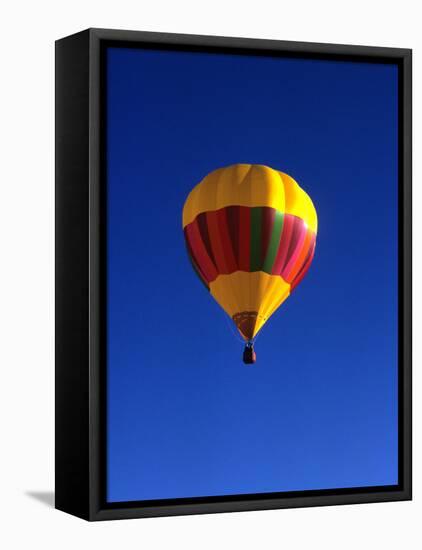 Hot Air Ballooning, Albuquerque, New Mexico, USA-Paul Sutton-Framed Stretched Canvas