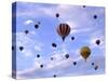 Hot Air Ballooning, Albuquerque, New Mexico, USA-Paul Sutton-Stretched Canvas