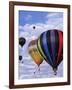 Hot Air Ballooning, Albuquerque, New Mexico, USA-Paul Sutton-Framed Photographic Print