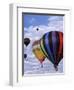 Hot Air Ballooning, Albuquerque, New Mexico, USA-Paul Sutton-Framed Photographic Print