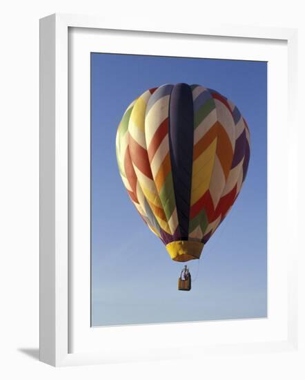Hot Air Ballooning, Albuquerque, New Mexico, USA-Paul Sutton-Framed Photographic Print