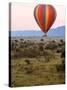 Hot-Air Ballooning, Masai Mara Game Reserve, Kenya-Kymri Wilt-Stretched Canvas