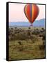 Hot-Air Ballooning, Masai Mara Game Reserve, Kenya-Kymri Wilt-Framed Stretched Canvas