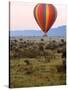 Hot-Air Ballooning, Masai Mara Game Reserve, Kenya-Kymri Wilt-Stretched Canvas