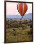 Hot-Air Ballooning, Masai Mara Game Reserve, Kenya-Kymri Wilt-Framed Photographic Print