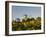 Hot Air Ballooning over Fields of Sunflowers in the Early Morning, Charente, France, Europe-Groenendijk Peter-Framed Photographic Print