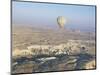 Hot Air Ballooning Over Rock Formations, Cappadocia, Anatolia, Turkey-Alison Wright-Mounted Photographic Print