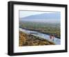 Hot Air Balloons, Albuquerque, New Mexico, USA-Michael Snell-Framed Photographic Print