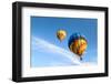 Hot Air Balloons and Clouds-italianestro-Framed Photographic Print