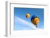 Hot Air Balloons and Clouds-italianestro-Framed Photographic Print