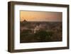 Hot Air Balloons at Sunrise Above Bagan (Pagan), Myanmar (Burma), Asia-Colin Brynn-Framed Photographic Print