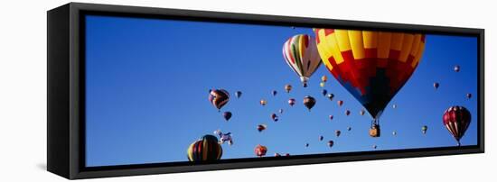 Hot Air Balloons at the International Balloon Festival, Albuquerque, New Mexico, USA-null-Framed Stretched Canvas