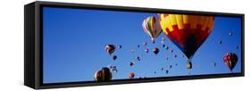 Hot Air Balloons at the International Balloon Festival, Albuquerque, New Mexico, USA-null-Framed Stretched Canvas