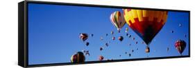 Hot Air Balloons at the International Balloon Festival, Albuquerque, New Mexico, USA-null-Framed Stretched Canvas